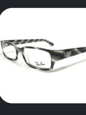 Ray Ban Eyeglasses RB 5088 2440 50 Size 55mm Optical Frame Multi Striped Grey